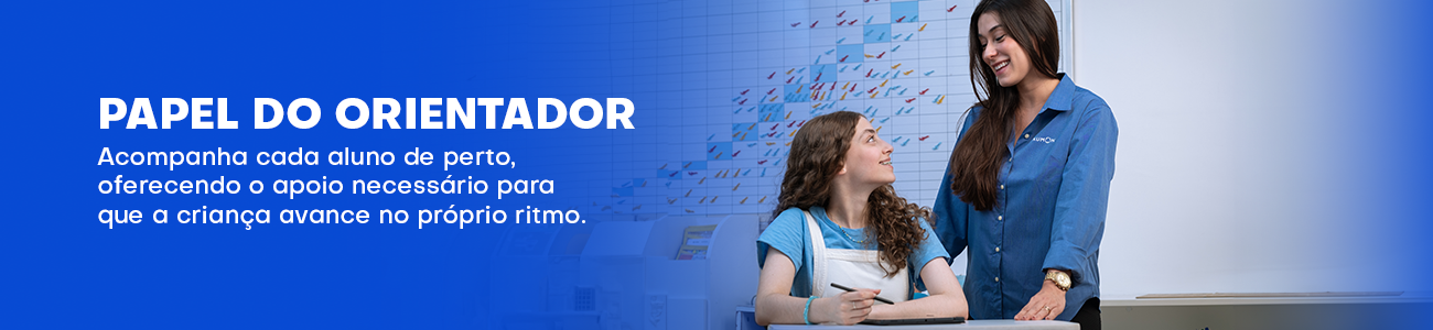 Kumon | O olhar do orientador pode mudar a vida do aluno