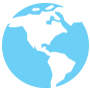 Ícone quantidade de unidades no Brasil